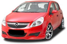 Spoiler foran nedre Opel Corsa D
