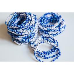 Fuck Cancer bracelet blue