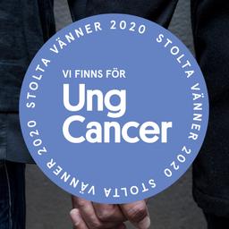 Fuck Cancer Käsivarsinauha sininen