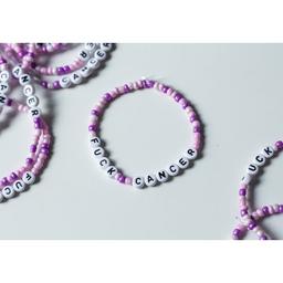 Fuck Cancer Armbånd Pink