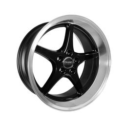 Complete Wheel Set Of Ocean MK18 Black