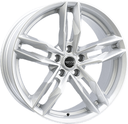 Complete Winter Wheel Set Of Rosso RR8 Silver