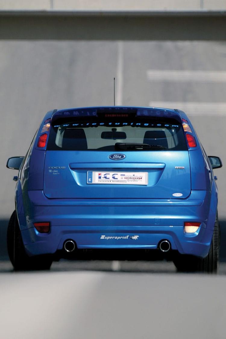 Rear skirt Ford Focus II RSR