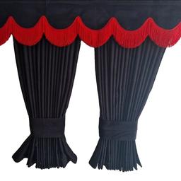 Black Side Curtains