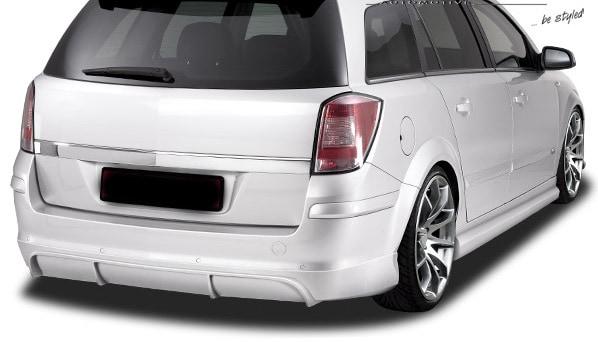 Spoiler rear lower Opel Astra H