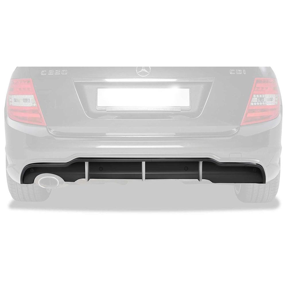 Spoiler nedre del bak Mercedes W204 AMG