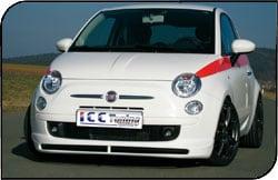 Spoiler nedre Fram Fiat 500