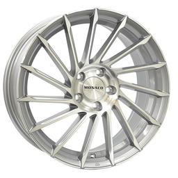 Complete Wheel set of Monaco Turbin Silver