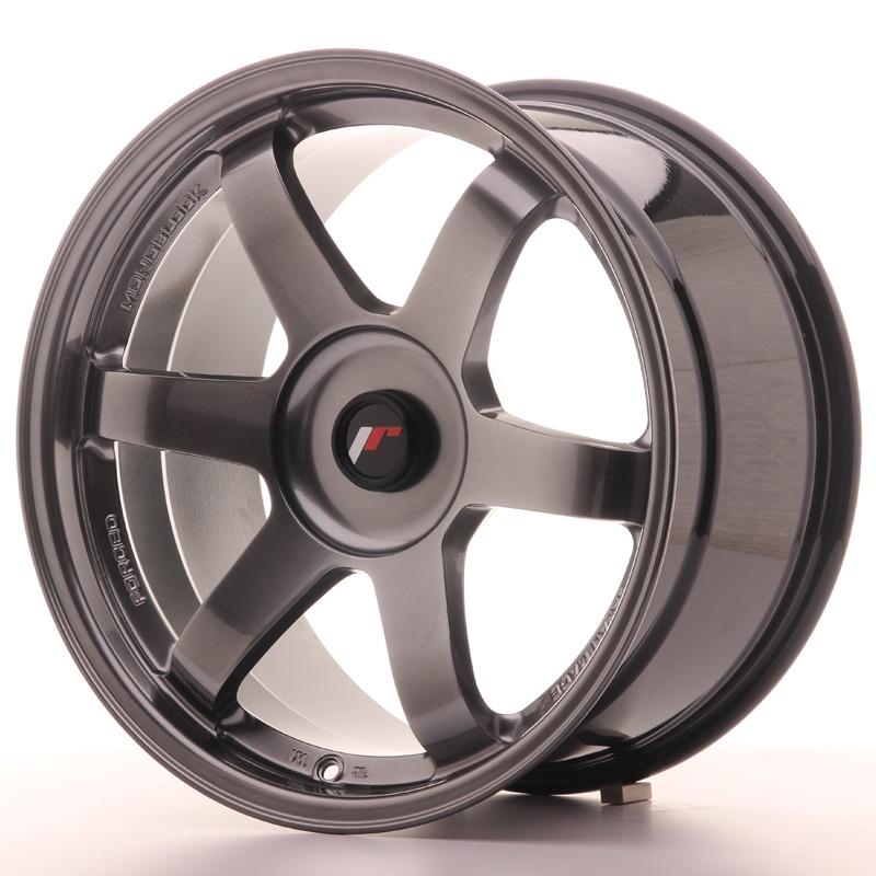 Complete wheel set of  JR3 Hyperblack 9,5x18 5/112 ET25