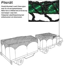 Flisnät 3,5x7m