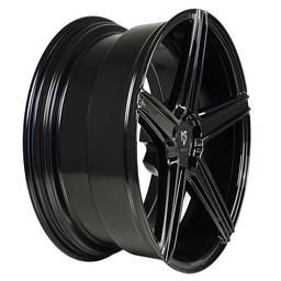 Complete wheel set of MB Design KV1 Glossy black