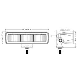 LED Arbetslampa 18W