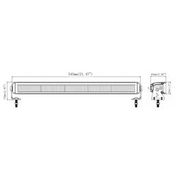 LED-Ramp Ekstra Lys + Posisjonslys