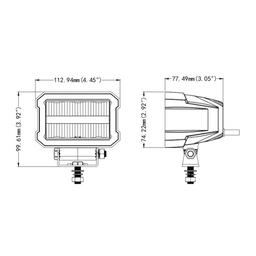 LED Arbetslampa / Extraljus