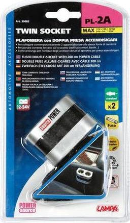 Cigguttag 2förgreningsdosa 12V