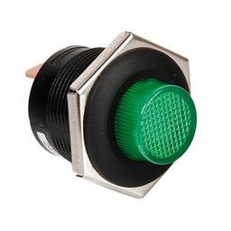 On/Off switch 12/24V grön