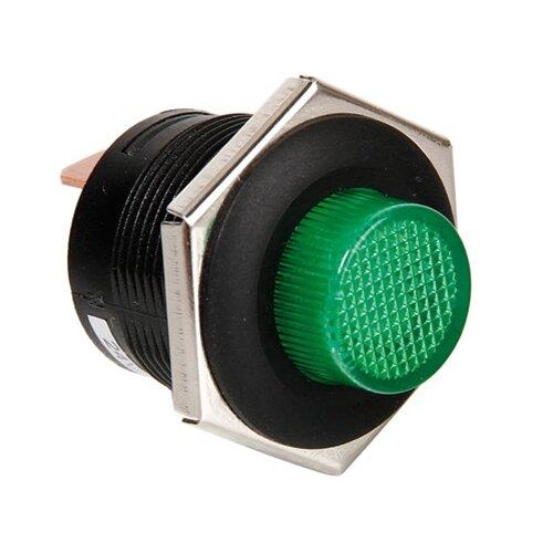 On/Off switch 12/24V grön
