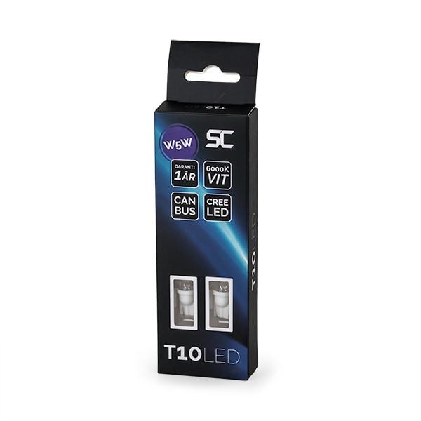 Lampor T10 LED (W5W) - SC