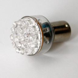 24 LED Ba15s oranssi 2kpl