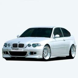 Frontkofanger for BMW E46