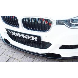 Mattsvart Rieger Frontspoiler