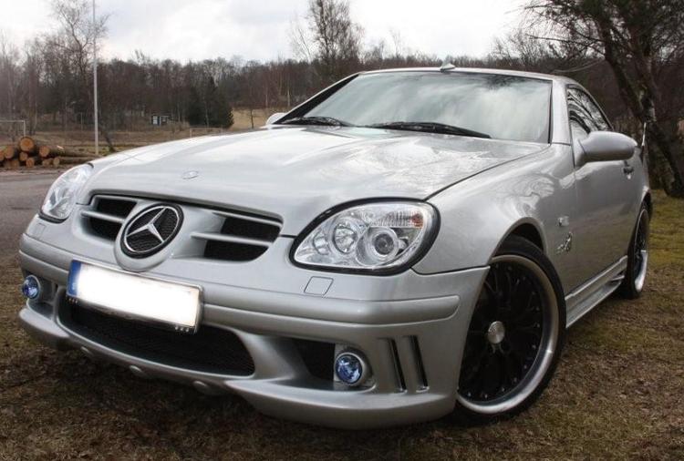 Puskuri eteen  SLK