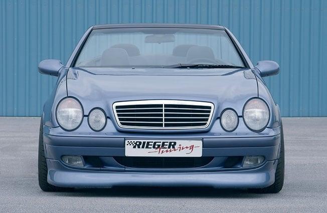 Spoiler fram nedre Mercedes CLK