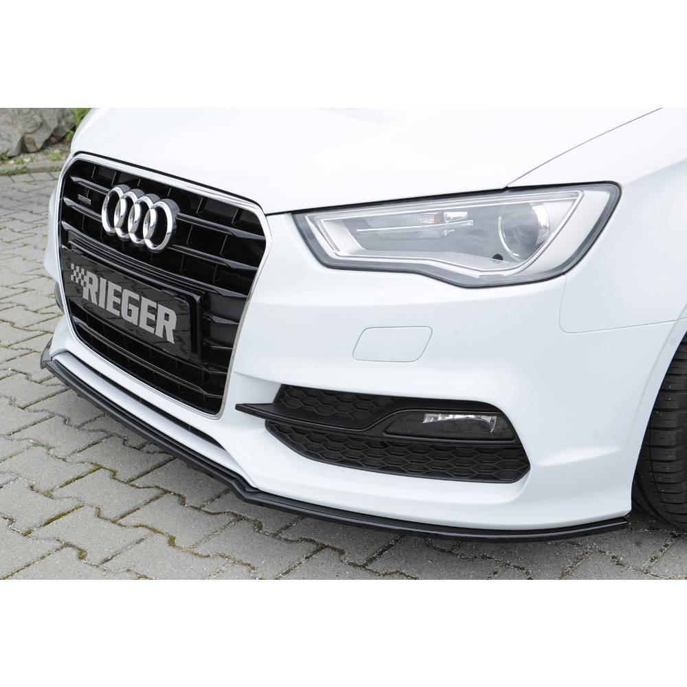 Blanksvart Cupspoiler Audi S3/A3 S-Line
