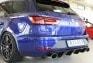 Blanksvart diffusor Seat Leon Cupra