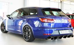 Blanksvart diffusor Seat Leon Cupra