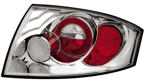 Baklampor Audi TT Krom
