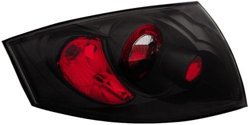 Rear lamps in Black Lexus model Audi