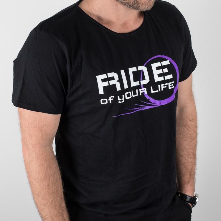 T-shirt SC ROYL Svart/Lila V.7
