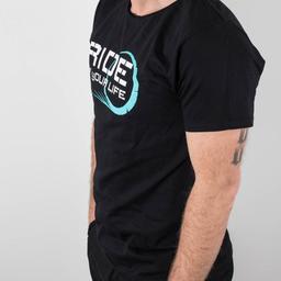 T-shirt SC ROYL Black/turquoise
