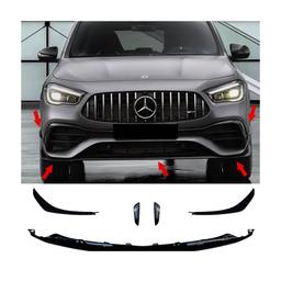 Kiiltävä musta Cupspoileri Mercedes GLA H247