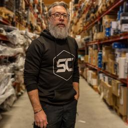 Hoodie SC - Svart