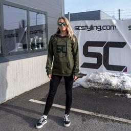 Hoodie Olive/Military Green - SC Styling