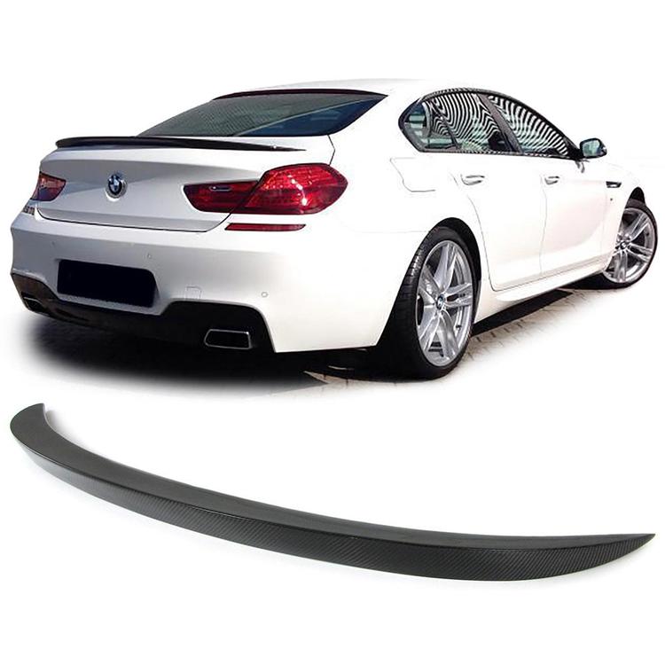 Spoilerläpp kolfiber baklucka BMW 6-Serie