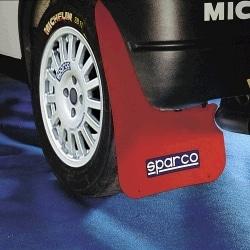 Sparco Mud Flaps red