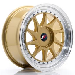Complete wheel set of JR26 Gold