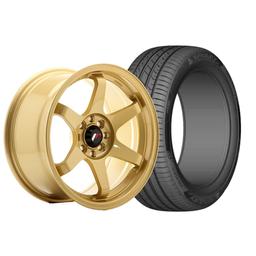 Complete wheel set of JR3 Gold