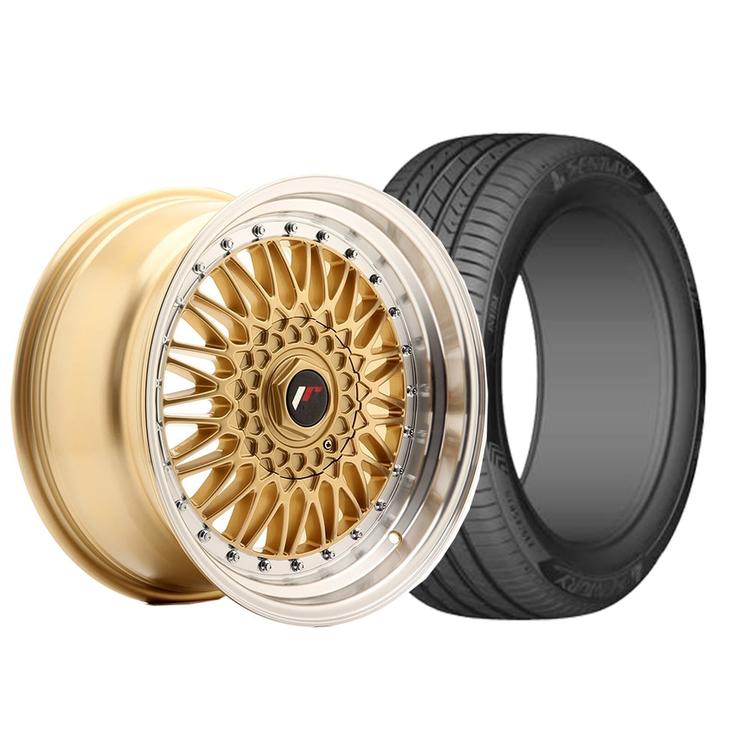Complete wheel set of JR9 Gold