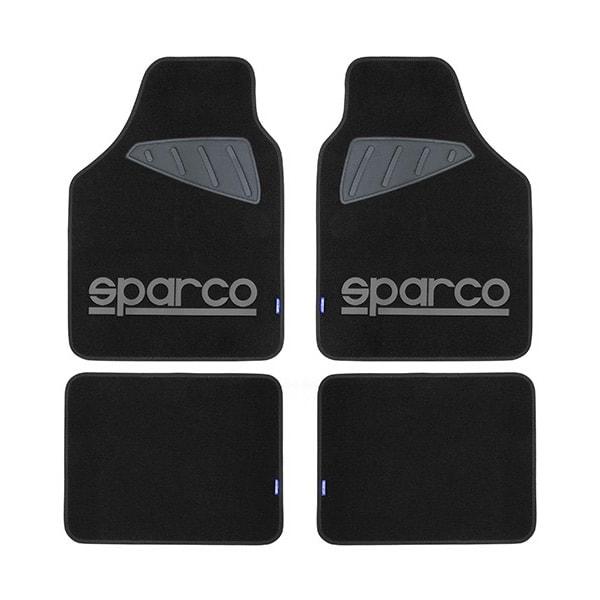 Sparco Lattiamatot musta/harmaa