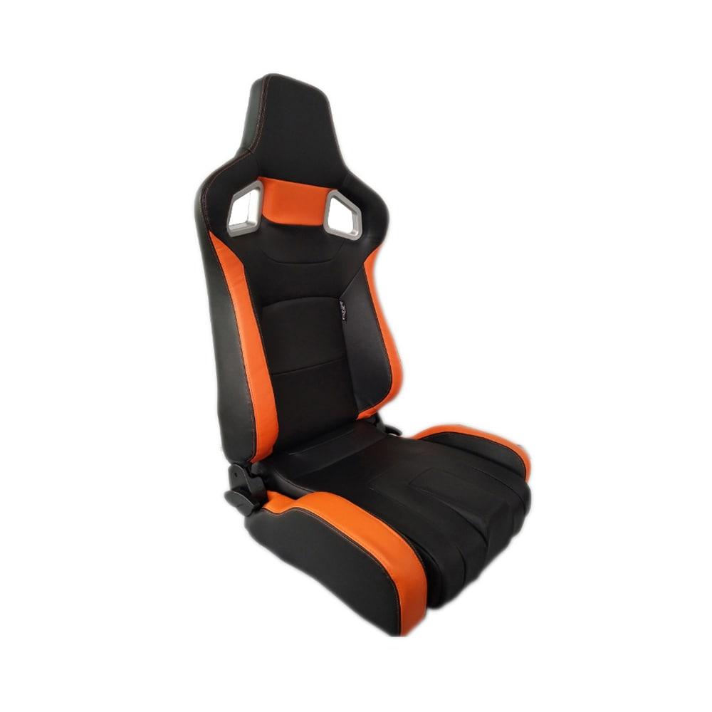 Sportstol Type RS6-II PU Svart/Orange