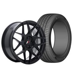 Complete wheel set of JR18 Black