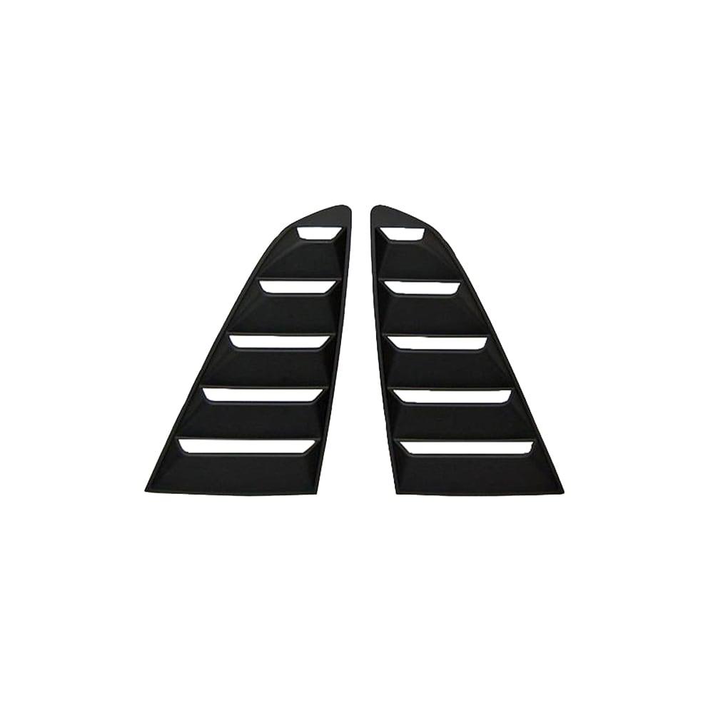 Quarter side window louvers