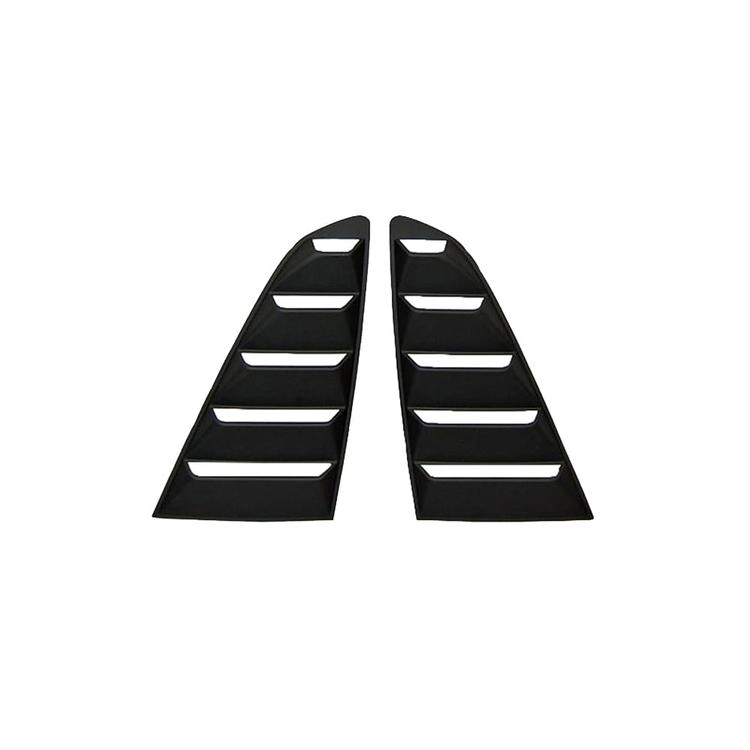 Quarter side window louvers