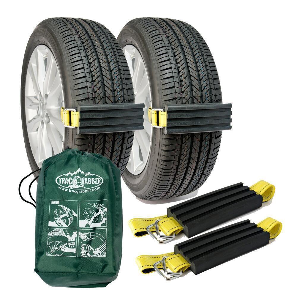 TracGrabber tire traction straps for cars and ATVs