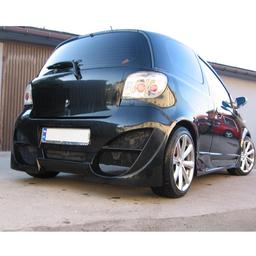Bumper rear  Yaris 03-05