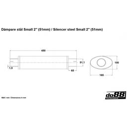 Steel Silencer Small
